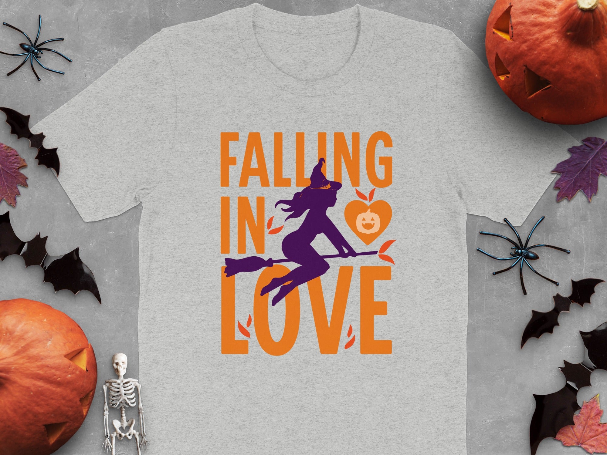 Falling In Love Witch Halloween T-Shirt product type