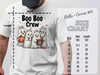 Boo Boo Crew Halloween Ghosts Graphic Shirt product