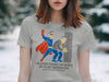 Saving The World or Filing Paperwork Graphic T-shirt