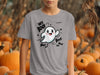 Hey Boo Halloween Ghost Graphic Tee Shirt product
