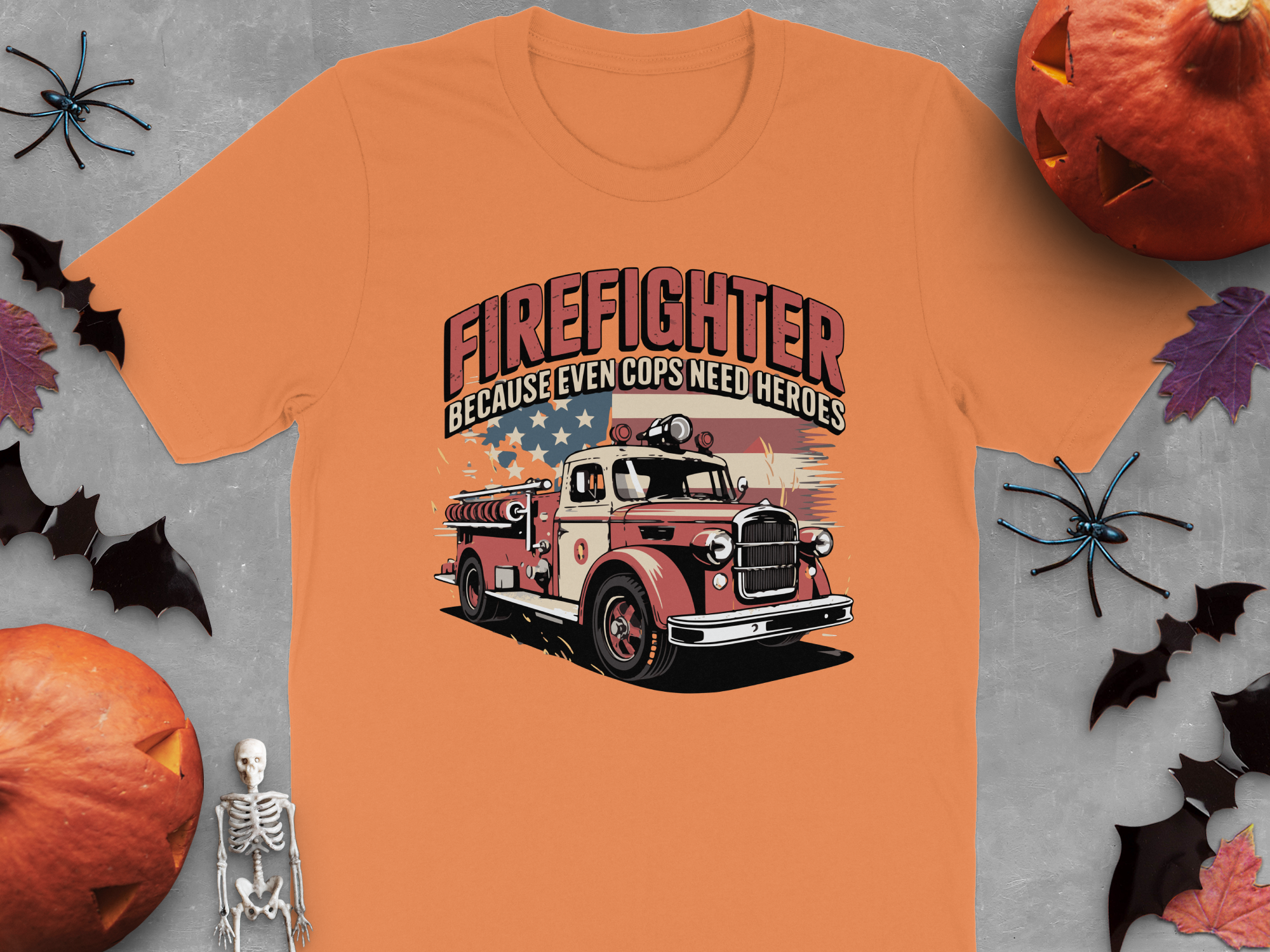 Firefighter Because Even Cops Need Heroes product type