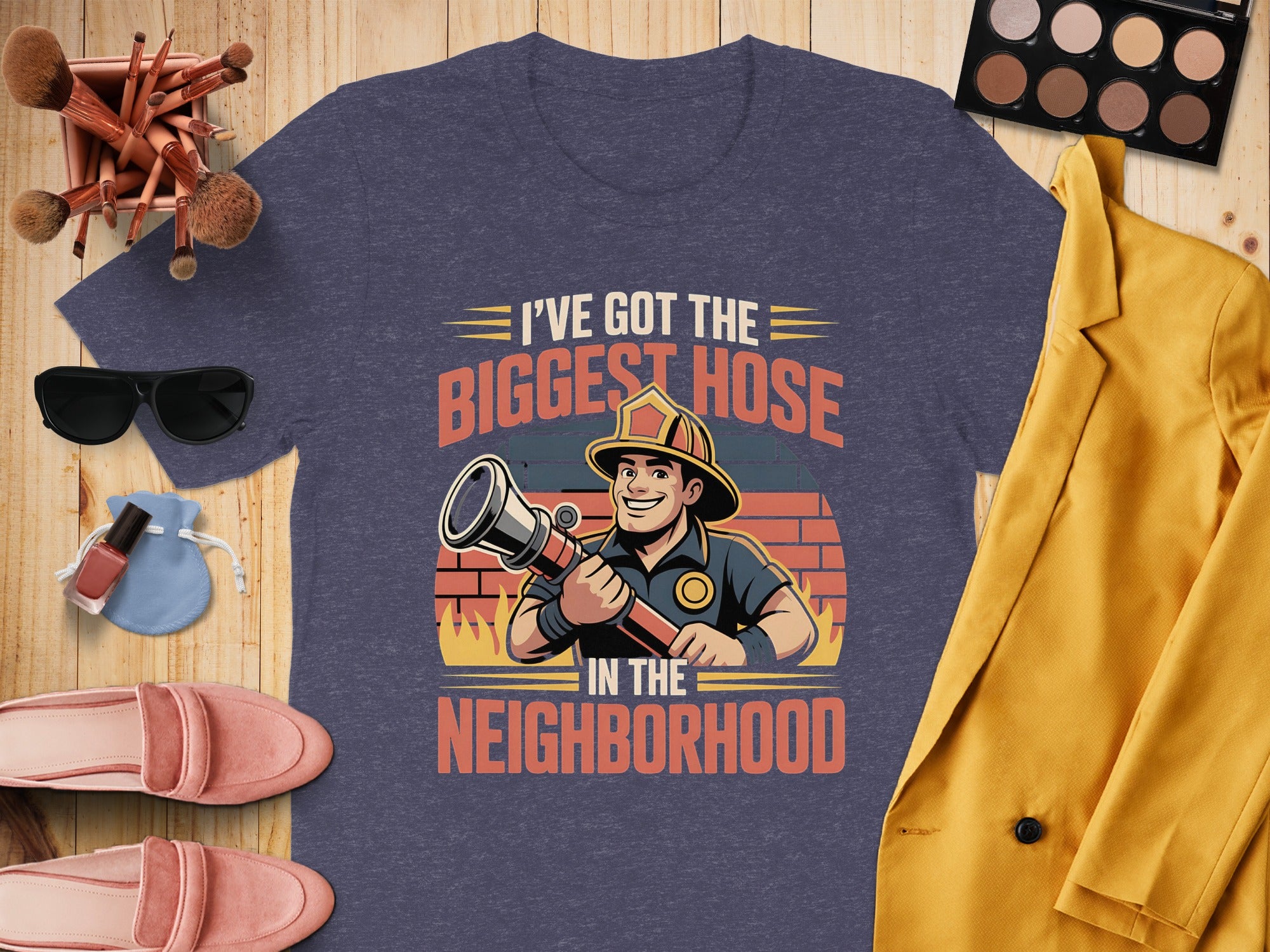 Firefighter Graphic I've Got The Biggest Hose T-Shirt product type
