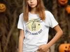 Let's Hang Out Funny Halloween Bat Design T-shirt product