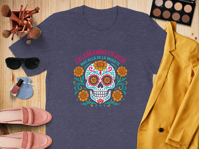 Celebrando La Vida Mas Alla De La Muerte t-shirt product type