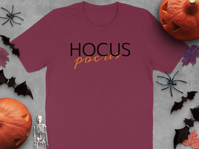 Hocus Pocus Halloween Themed Graphic T Shirt product