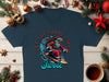 Santa Surfer Let the Good Times Swole T-shirt product