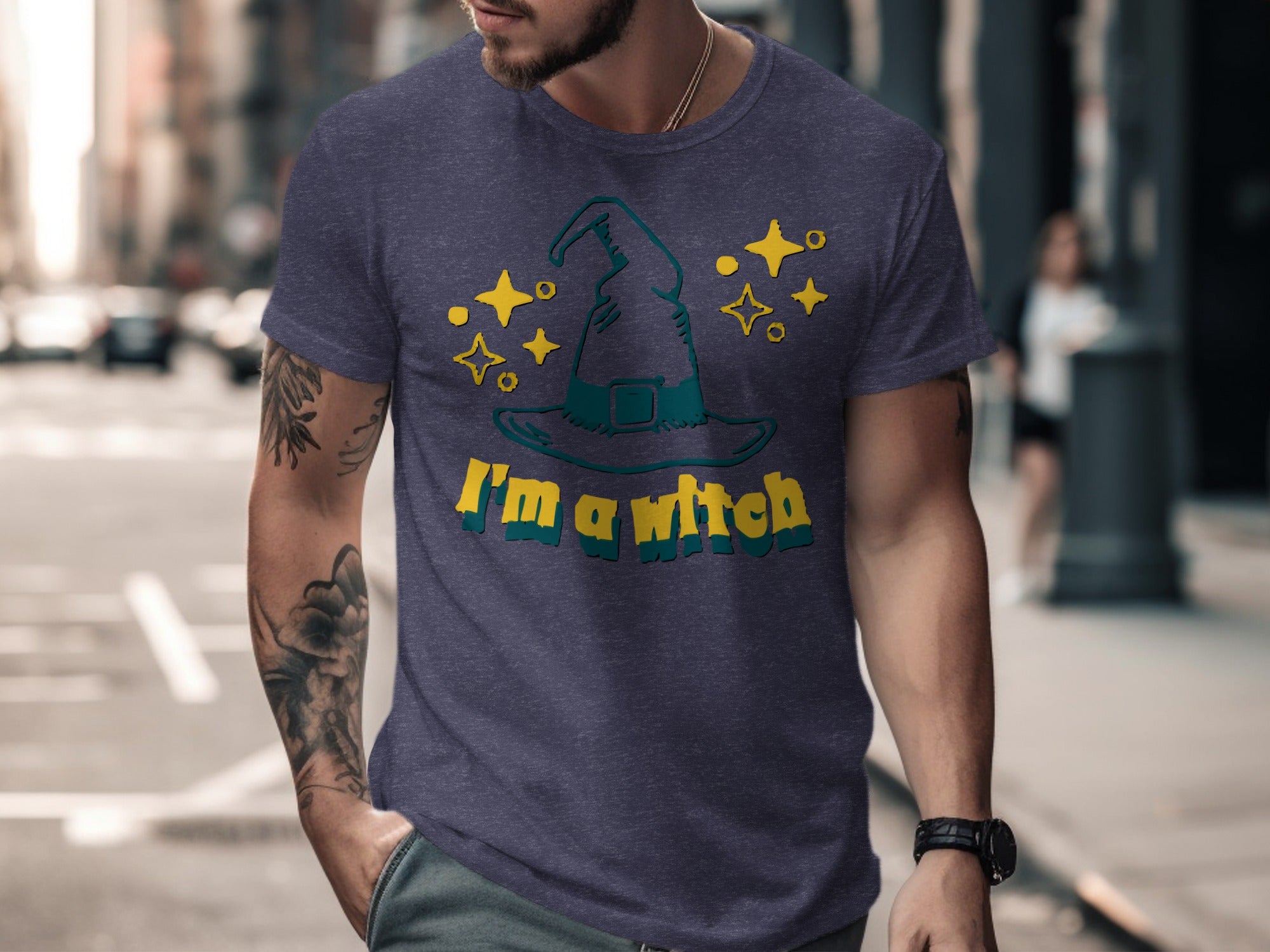 I'm a Witch Graphic Tee Halloween Shirt product type
