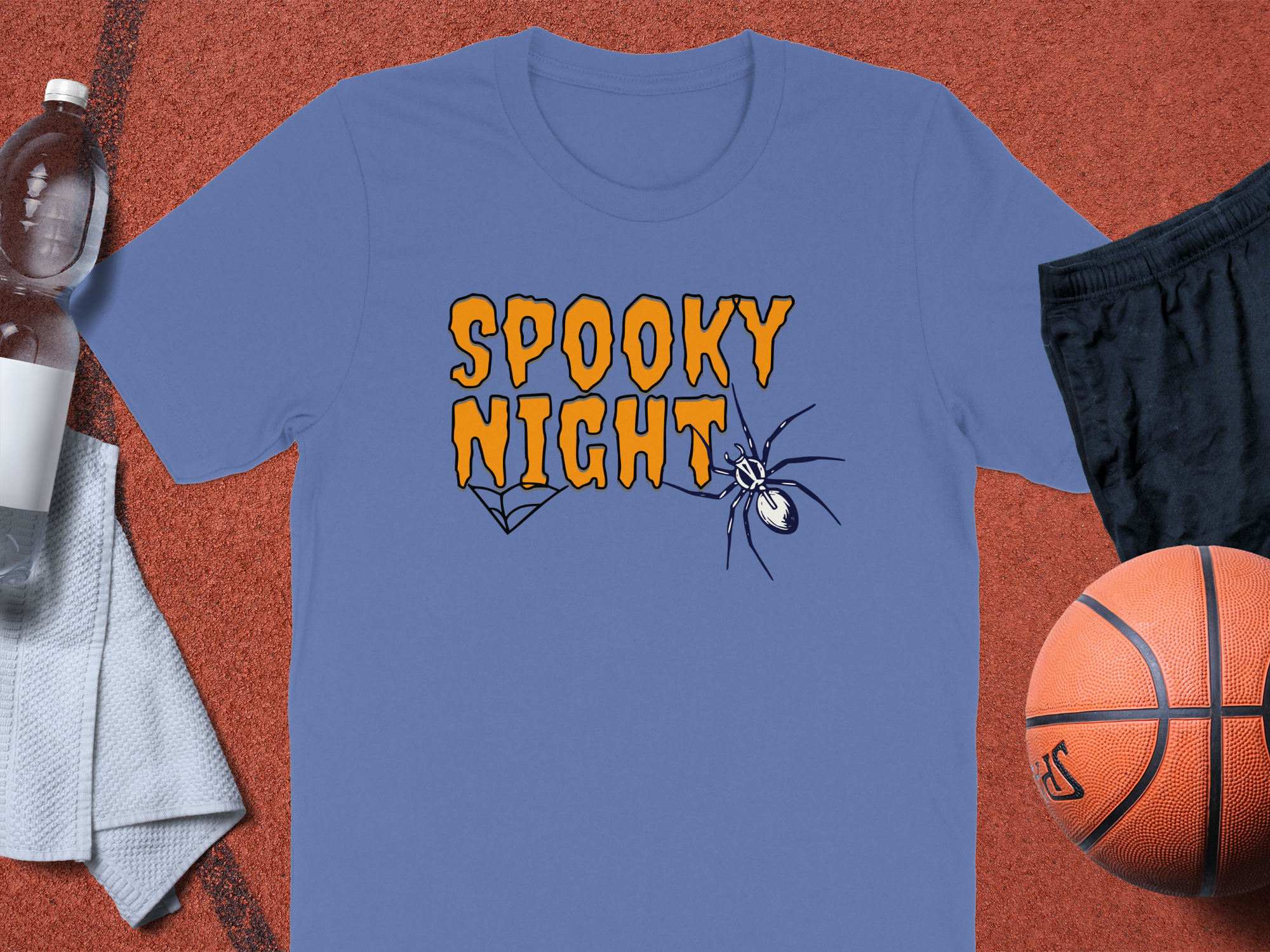 Spooky Night Graphic Tee Funny Halloween Shirt product