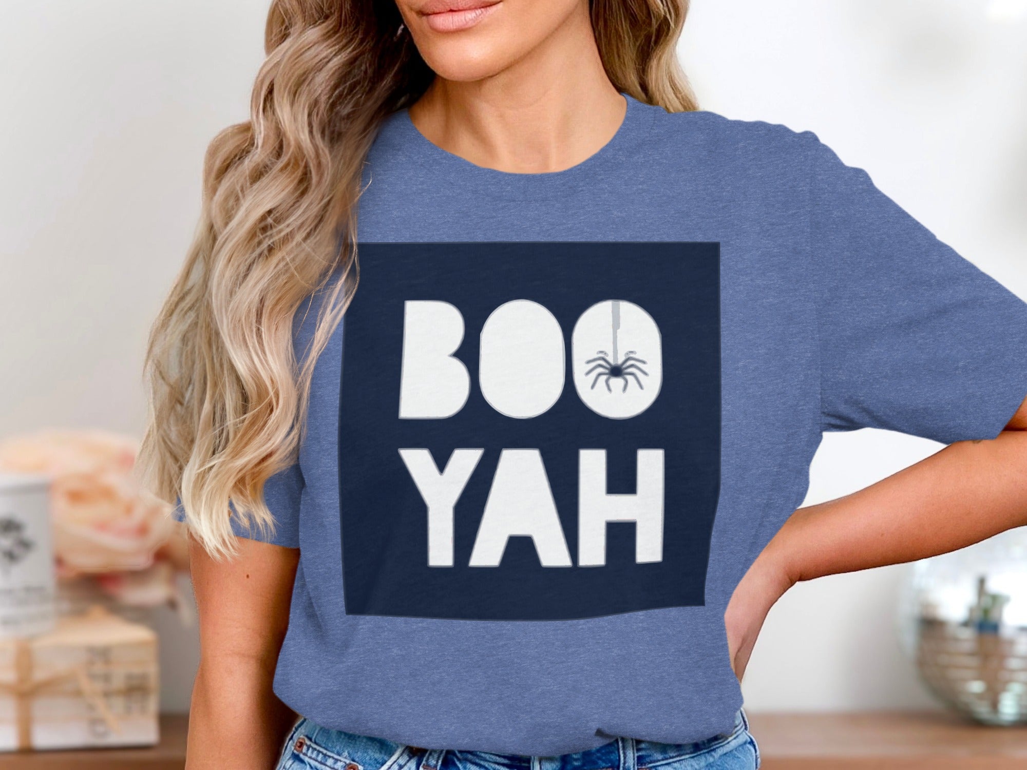 BOOYAH Halloween Graphic Tee with Spider T-shirt product