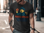 Police Officer Donut Shop Funny Graphic Tee Shirt product