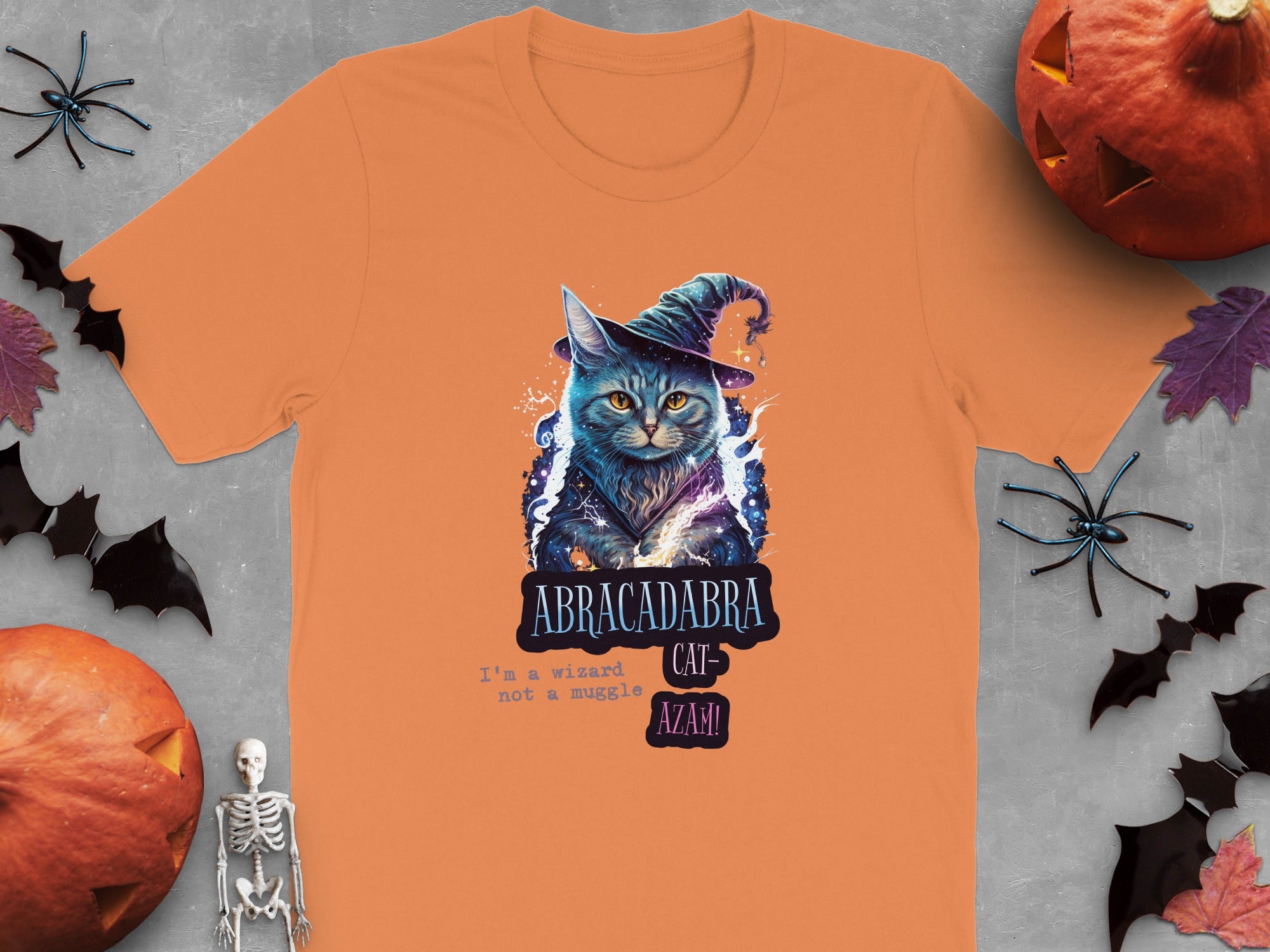 Halloween Cat Wizard Fun Festive Spooky T-shirt product type