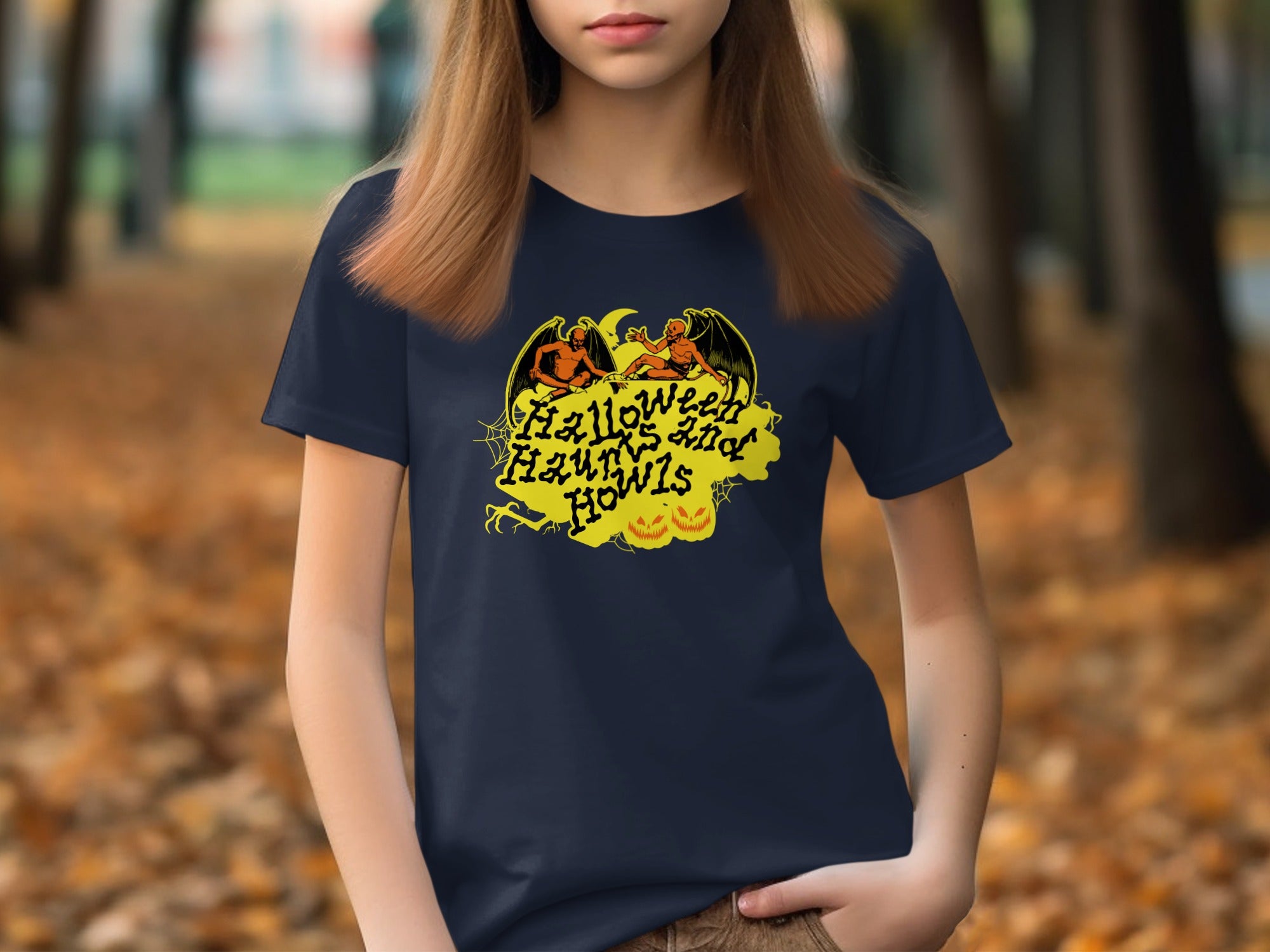 Halloween Haunts and Howls Graphic T shirt product