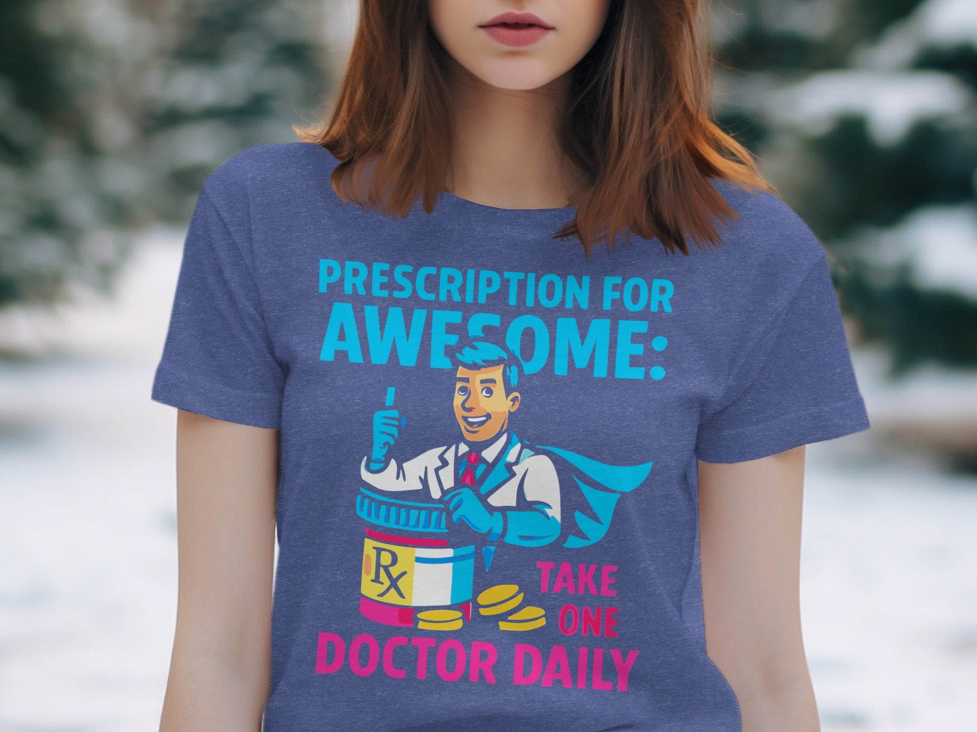 Prescription for Awesome Doctor Daily T-shirt product type