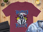 Halloween Reaper Dark Maroon T-Shirt product type