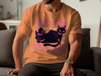 Black Cats Spooky Squad Halloween themed t-shirt product