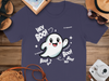 Hey Boo Cute Ghost Halloween Graphic T-shirt product type