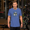 Halloween Reaper Silhouette With Moon Graphic T-Shirt