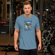Halloween Reaper Silhouette With Moon Graphic T-Shirt
