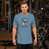 Halloween Reaper Silhouette With Moon Graphic T-Shirt