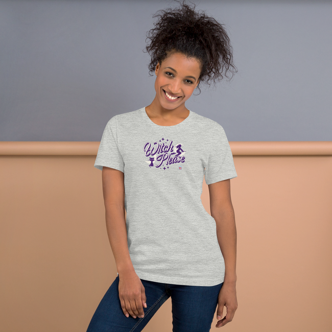 Witch Please Design Halloween Season Graphic Novelty T-Shirt